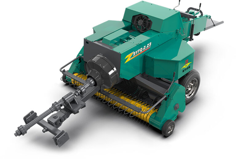 High-density square baling for corn, wheat, and rice straw — easy to stack, store, and transport.
