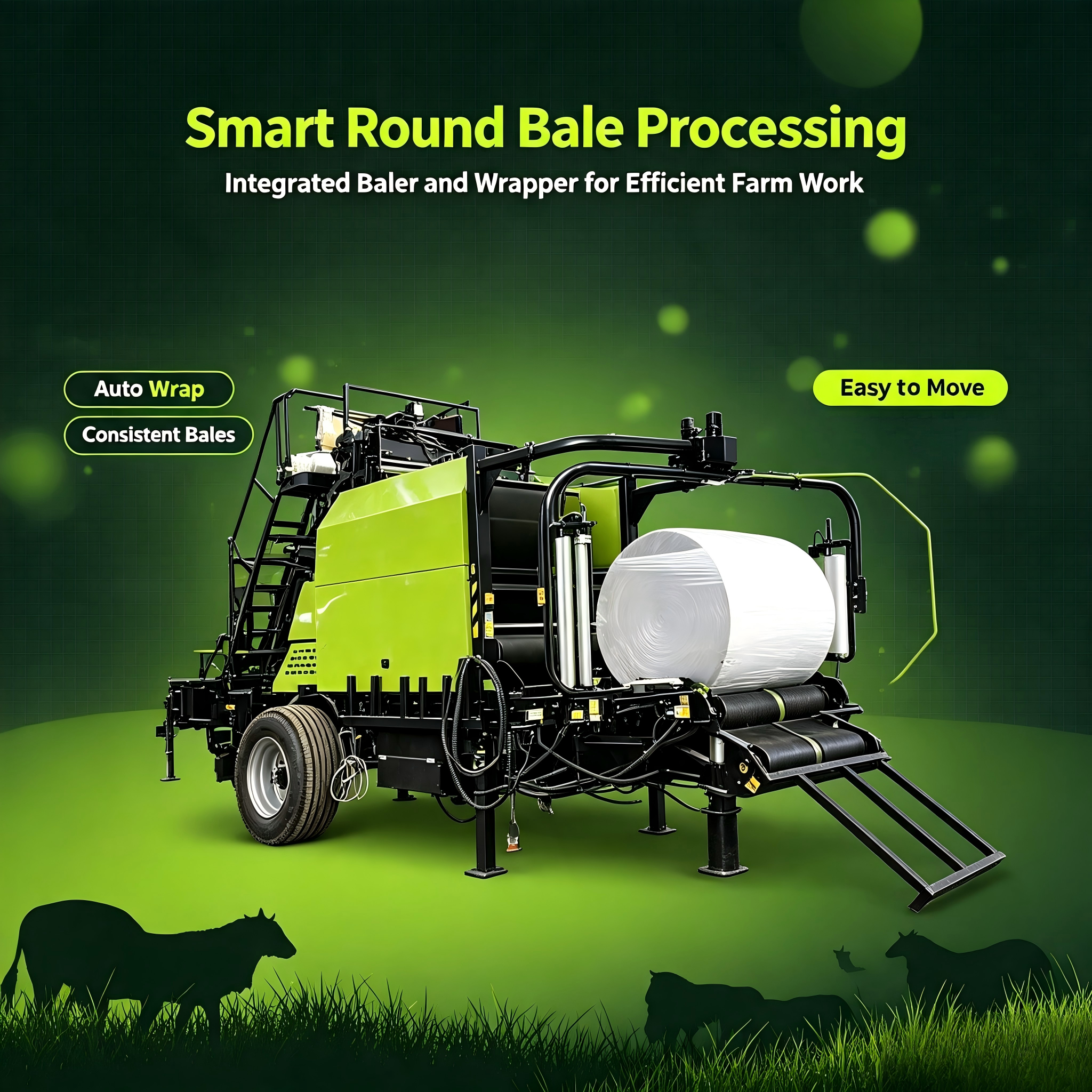 Bale Wrapper Model 9YCL-1.15 - Image 2
