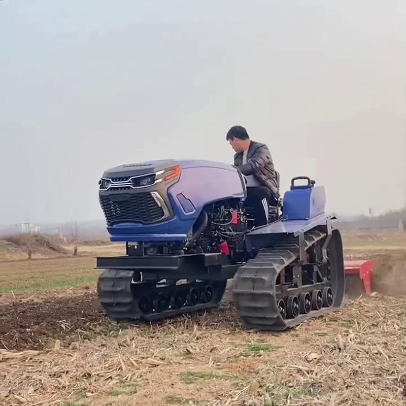 Dual-purpose crawler tractor for both water and land use (50 HP) - Image 11