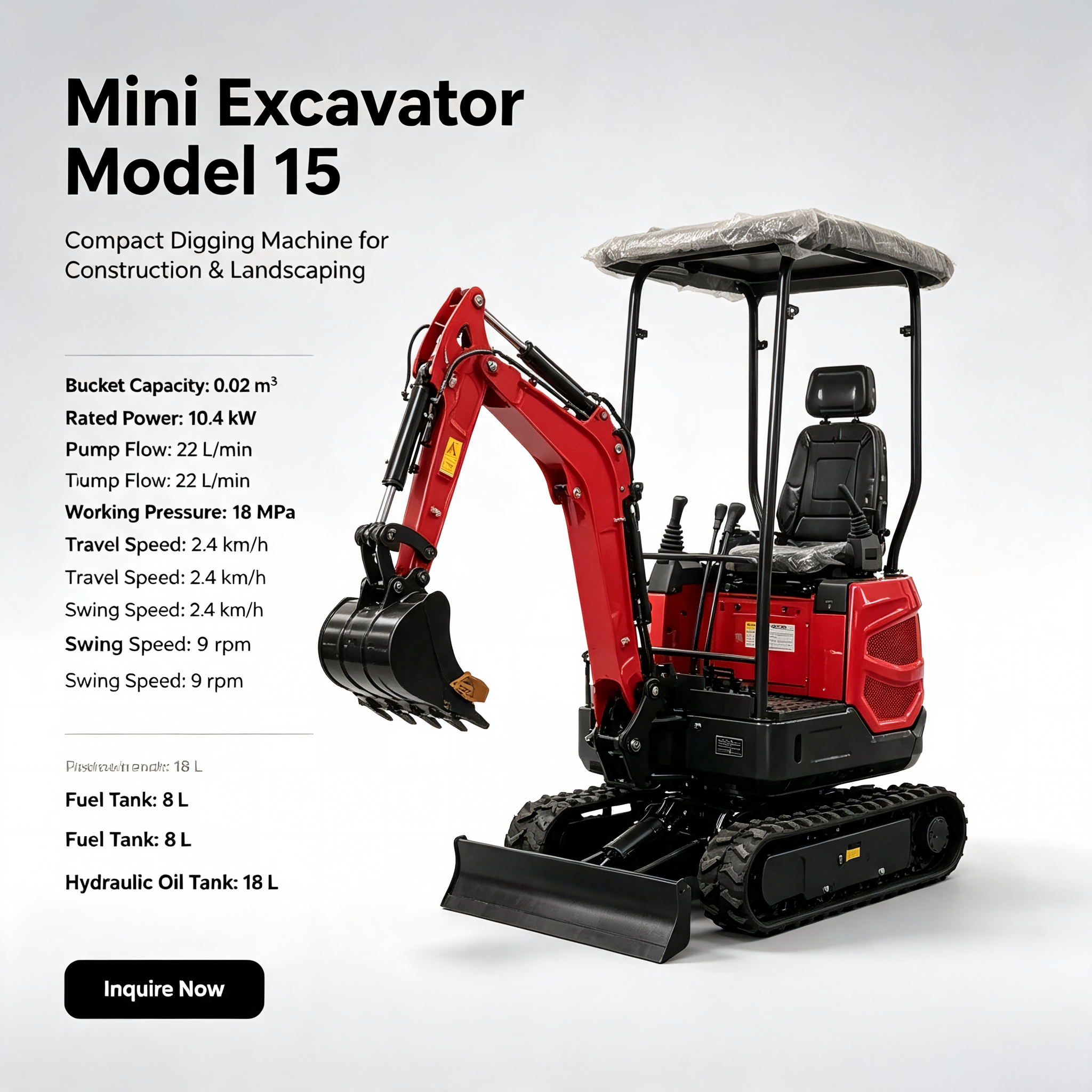 Mini Excavator - Image 2