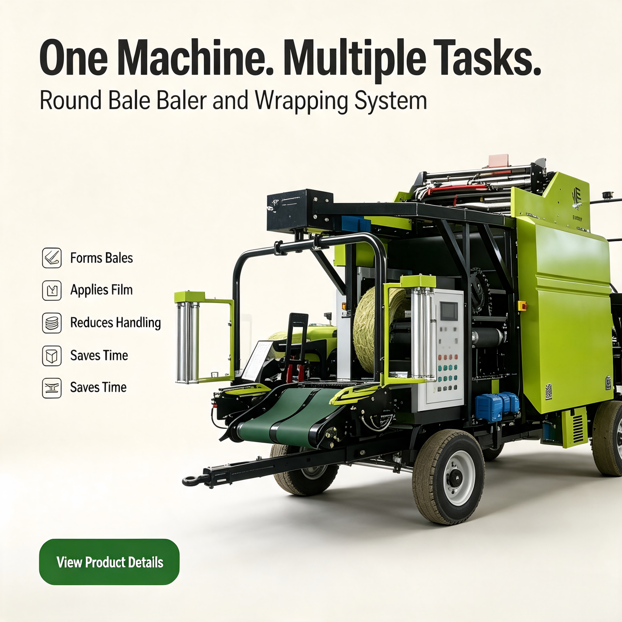 Bale Wrapper Model 9YCL-0.63 - Image 2