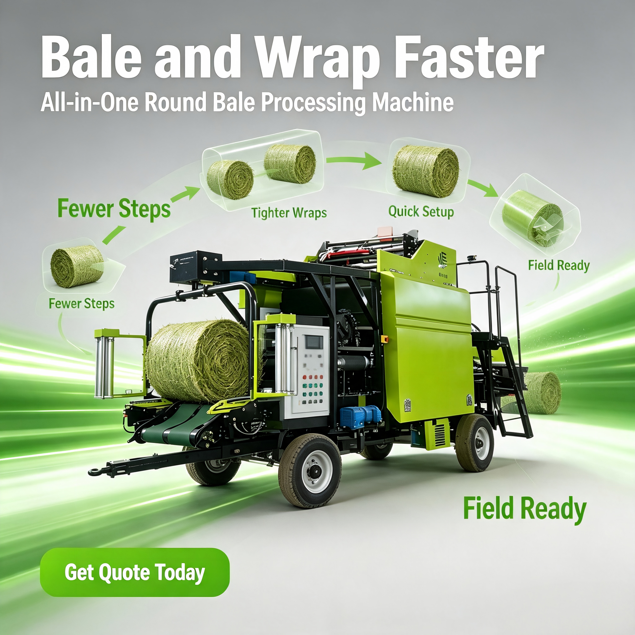 Bale Wrapper Model 9YCL-0.63 - Image 3