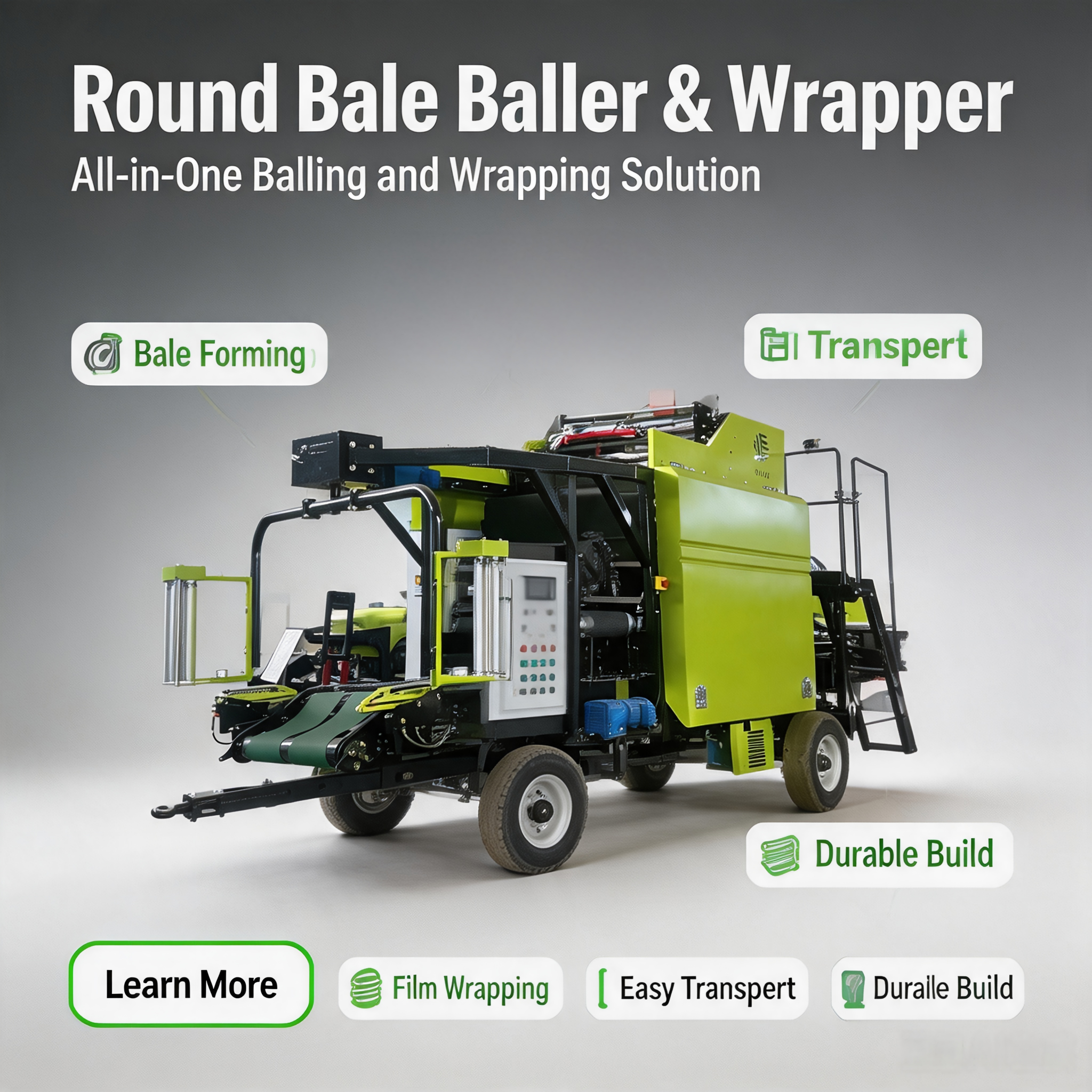 Bale Wrapper Model 9YCL-0.63 - Image 4